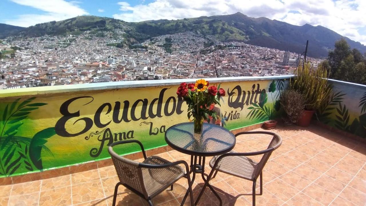 Itchimbia Garden Con La Mejor Vista De Quito Y Spa Eksteriør bilde