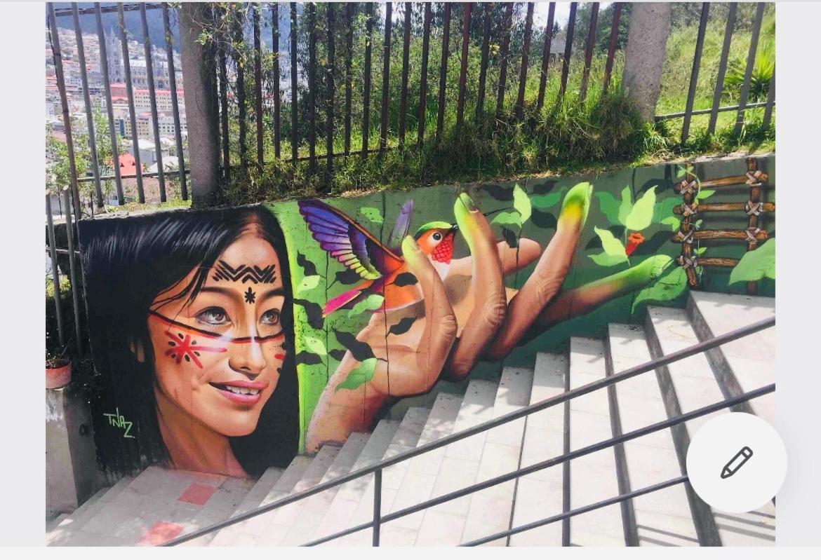 Itchimbia Garden Con La Mejor Vista De Quito Y Spa Eksteriør bilde